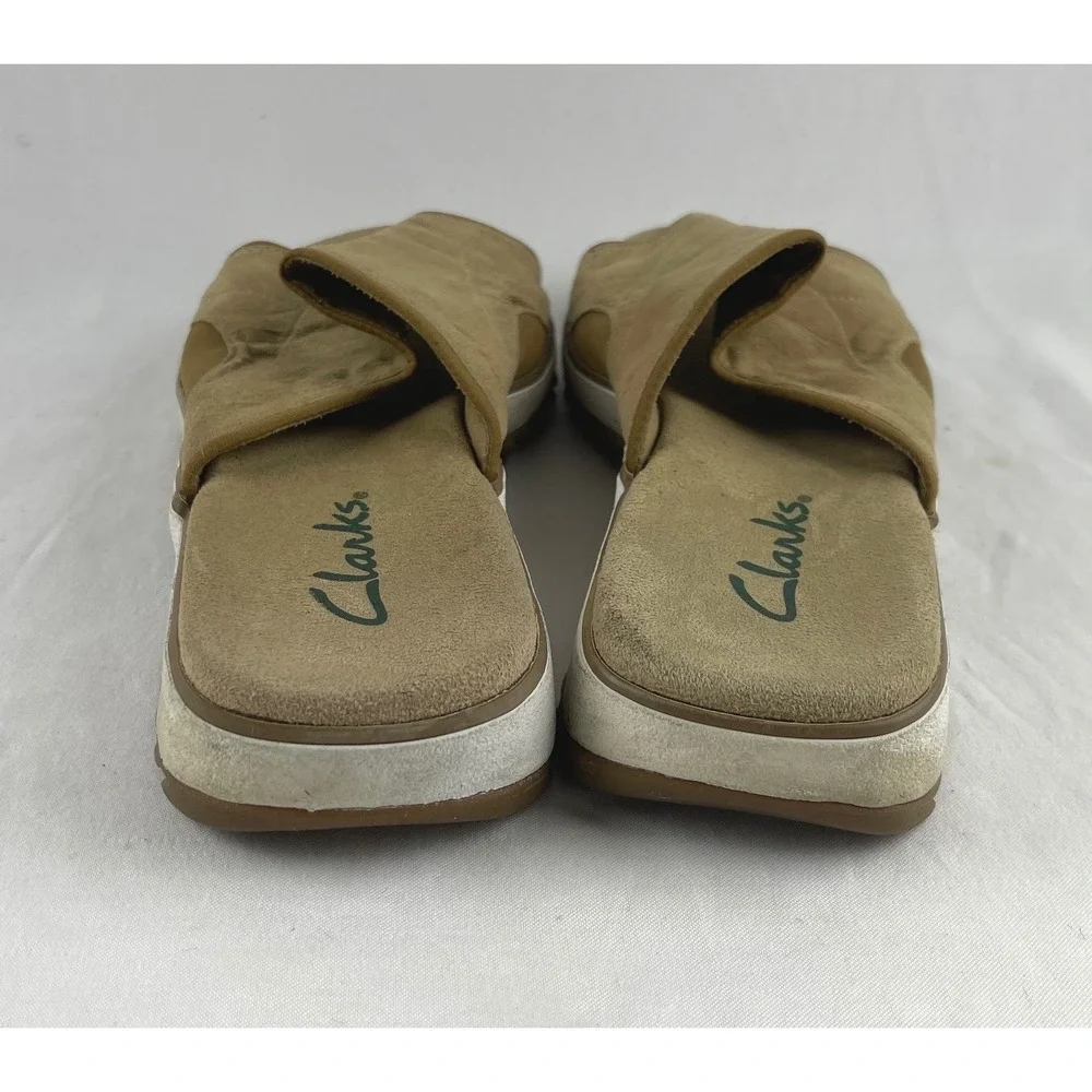Clarks slide sandals
